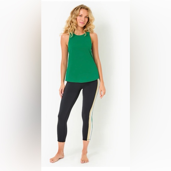 NWT, Lilly Pulitzer Weekender Noir Color-block 24” Leggings, Size Medium - Picture 2 of 15